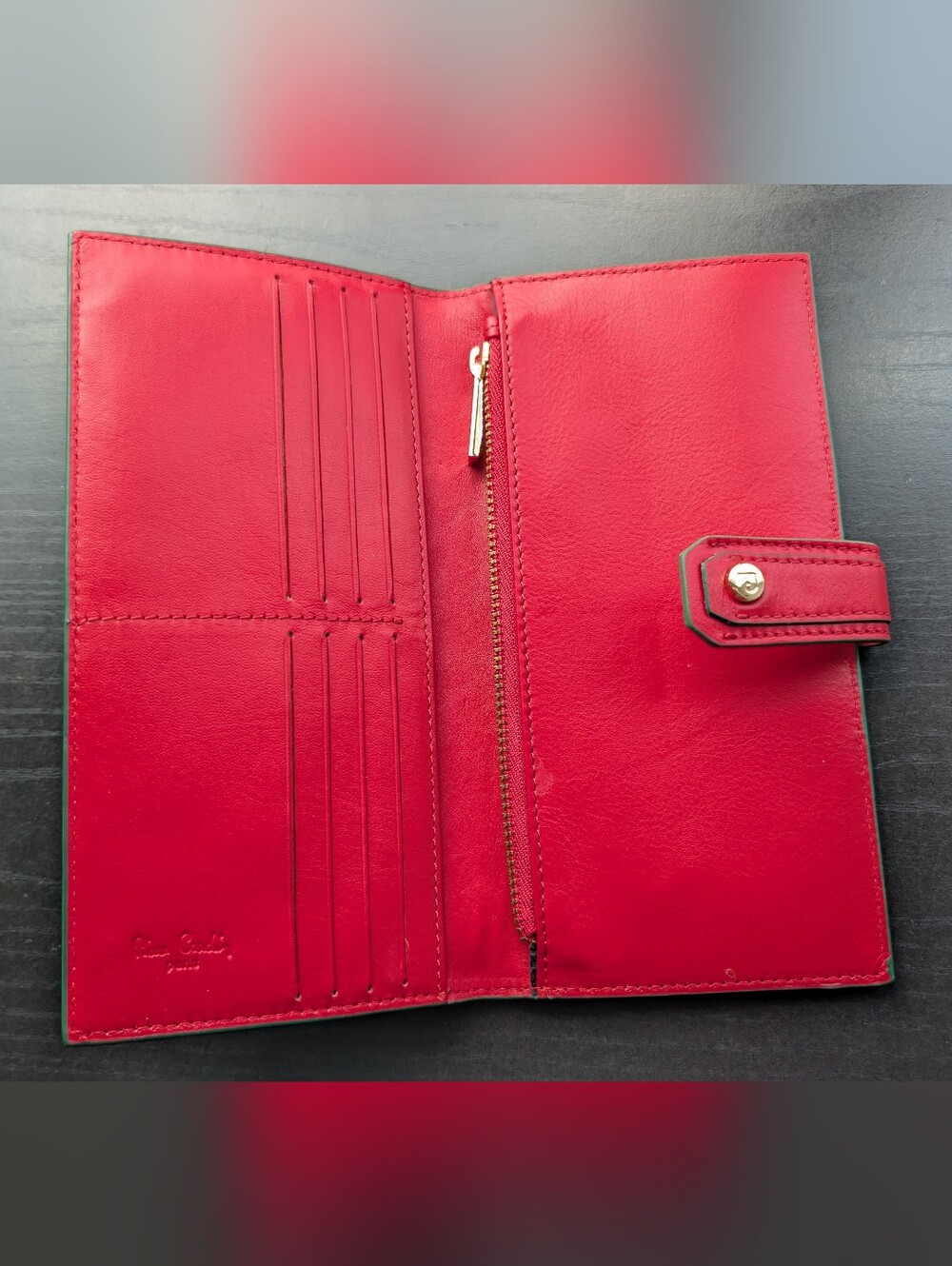 Pierre Cardin Red Leather Women's Wallet